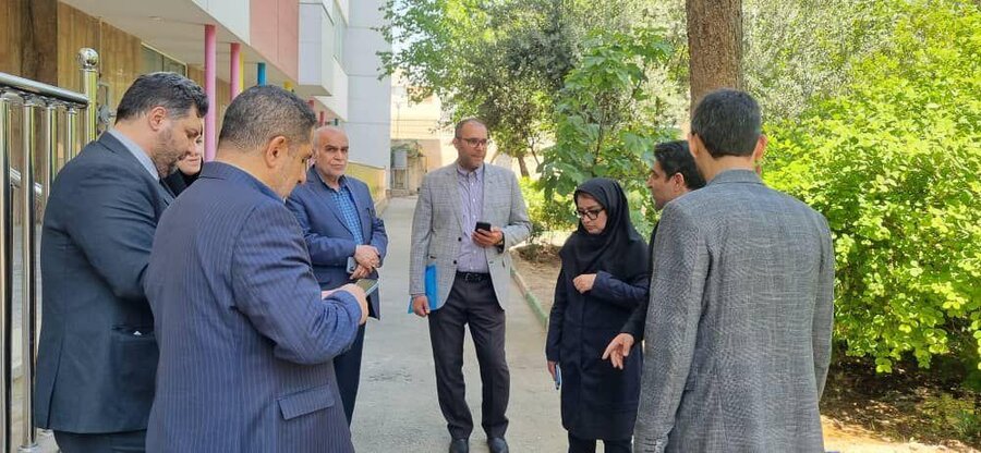 بازدید مسئولان استان تهران از شیرخوارگاه شبیر