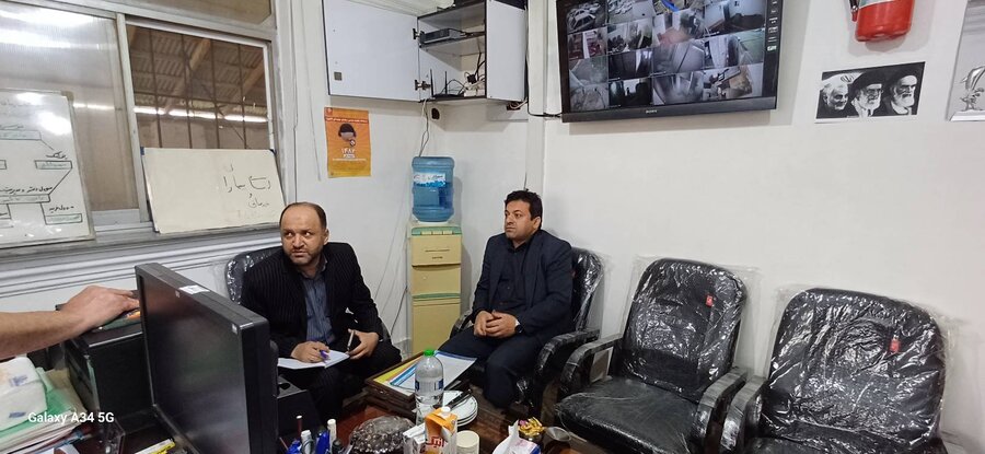 بازدید دادستان سنگر و مدیر بهزیستی رشت از مراکز اقامتی میان مدت ترک اعتیاد تحت نظارت شهرستان