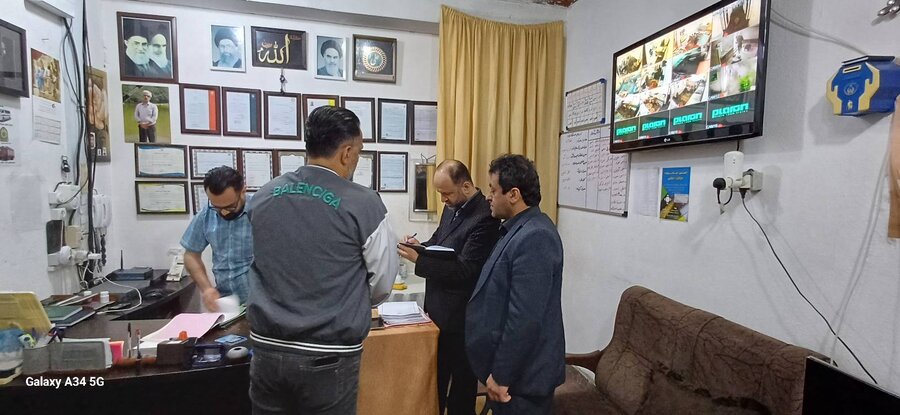 بازدید دادستان سنگر از کمپ ترک اعتیاد