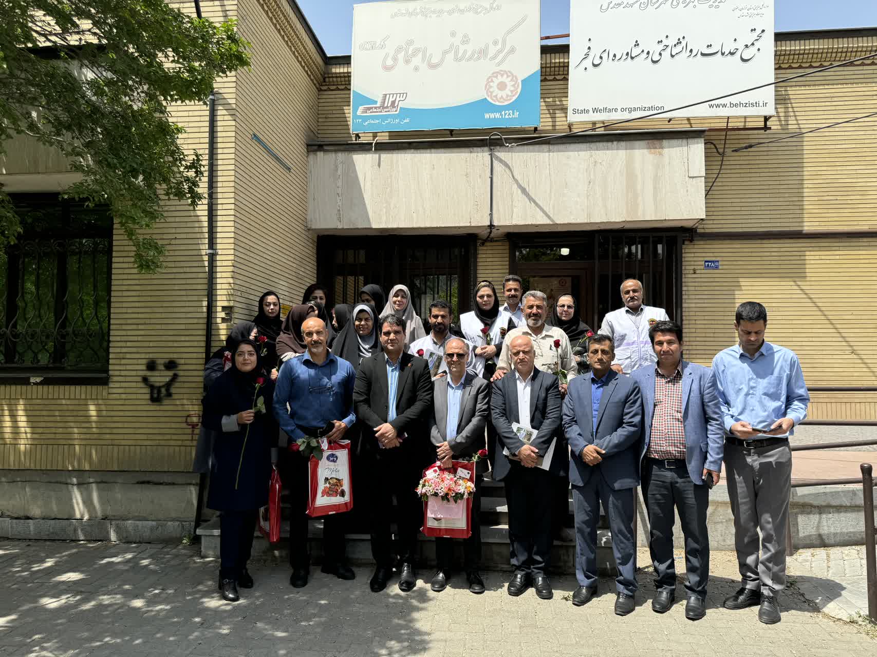 تقدیر مدیرکل بهزیستی خراسان رضوی از مشاوران سامانه صدای مشاور (خط 1480)