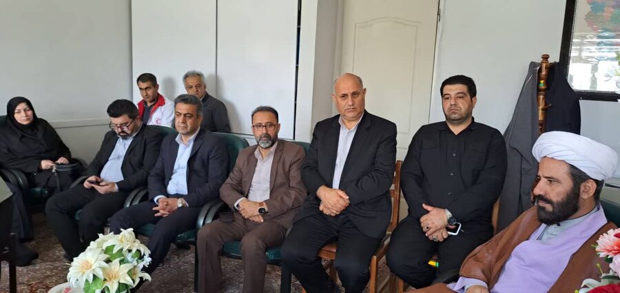 دیدار رئیس بهزیستی اشنویه با رئیس مرکز بزرگ اسلامی شهرستان