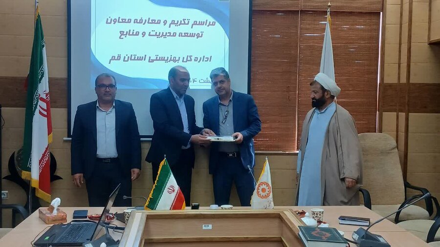 سرپرست جدید معاونت پشتیبانی و منابع انسانی بهزیستی استان قم  معرفی شد