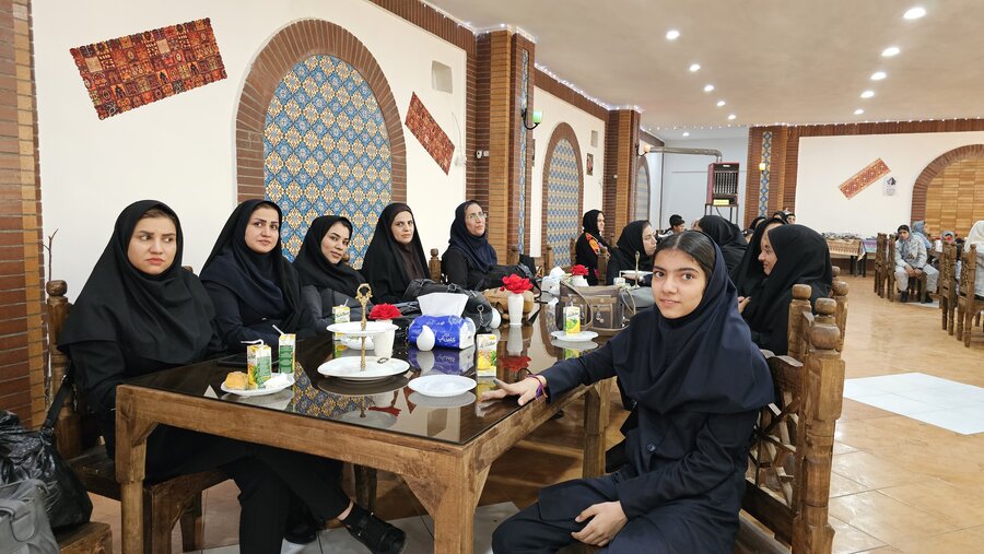 آیین معنوی گرامیداشت روز دختر در بهزیستی سیستان و بلوچستان