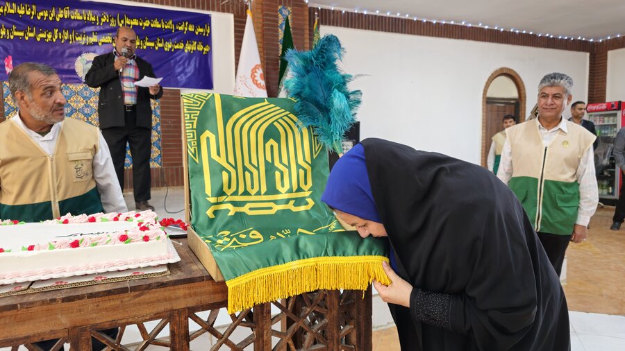 آیین معنوی گرامیداشت روز دختر در بهزیستی سیستان و بلوچستان