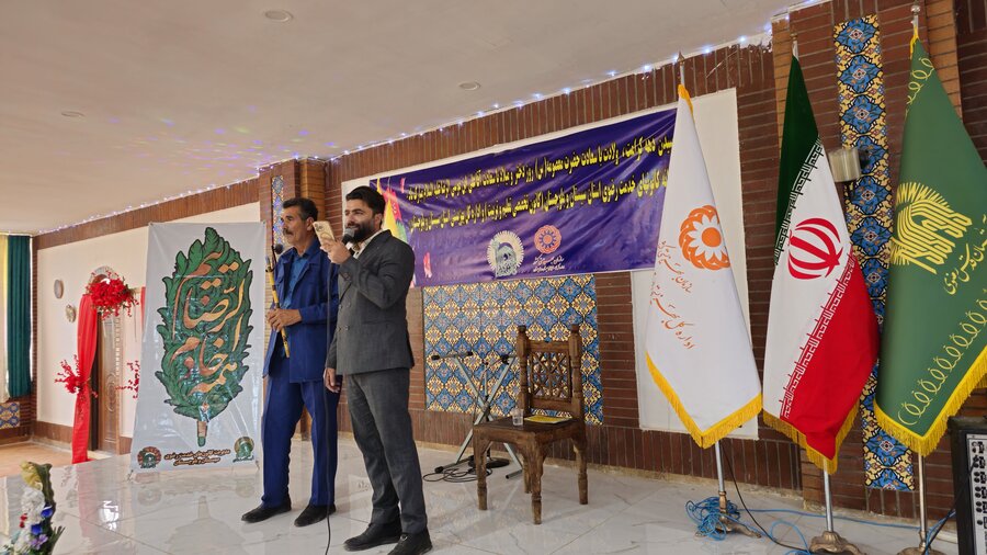 آیین معنوی گرامیداشت روز دختر در بهزیستی سیستان و بلوچستان