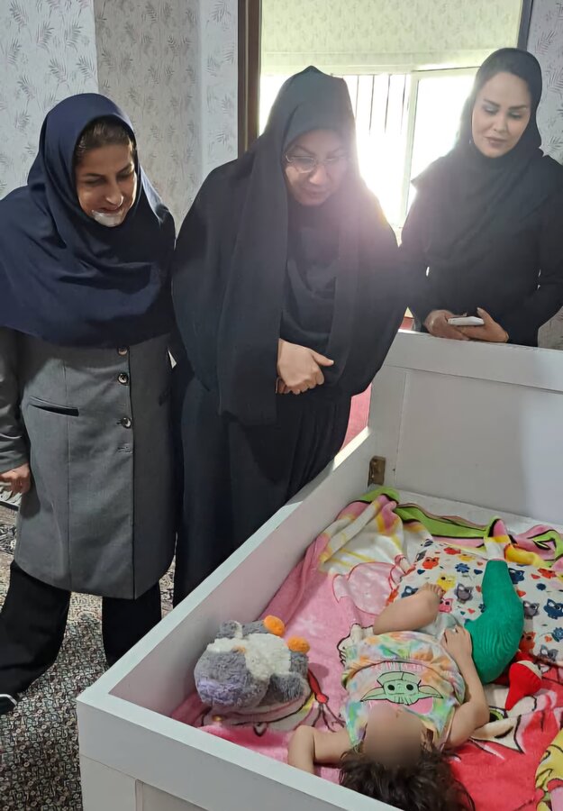 عباس آباد | بازدید رییس اداره پذیرش بهزیستی مازندران از مرکز نگهداری "ماندگار مهرپویا" شهرستان عباس آباد 