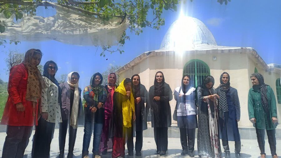 برگزاری اردوی زیارتی تفریحی در کامیاران
