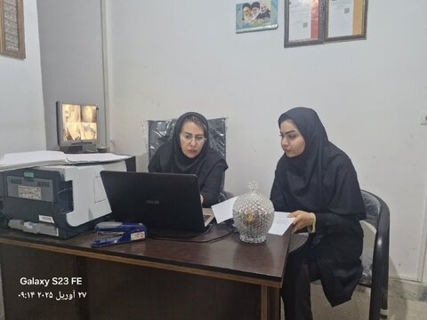 بازدید تیمی کارشناسان بهزیستی شهرستان نظرآباد از دو مرکز مثبت زندگی