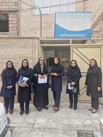 بازدید تیمی کارشناسان بهزیستی شهرستان نظرآباد از دو مرکز مثبت زندگی