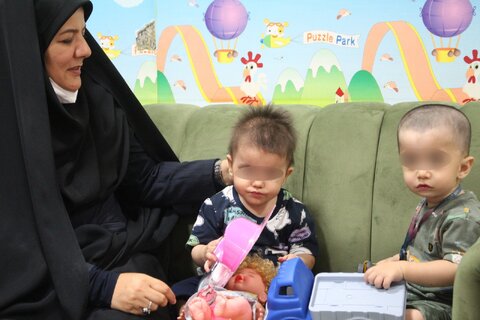 گزارش تصویری | مسئولین و مدیران کشور و استان از شیرخوارگاه امام علی(ع) بازدید کردند