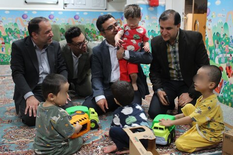 گزارش تصویری | مسئولین و مدیران کشور و استان از شیرخوارگاه امام علی(ع) بازدید کردند
