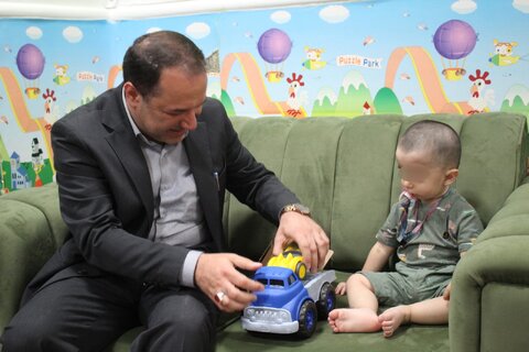 گزارش تصویری | مسئولین و مدیران کشور و استان از شیرخوارگاه امام علی(ع) بازدید کردند