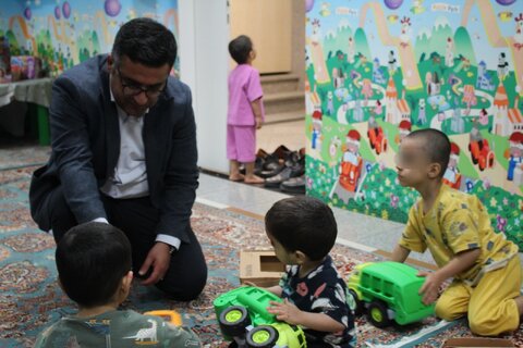 گزارش تصویری | مسئولین و مدیران کشور و استان از شیرخوارگاه امام علی(ع) بازدید کردند