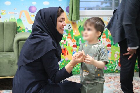 گزارش تصویری | مسئولین و مدیران کشور و استان از شیرخوارگاه امام علی(ع) بازدید کردند