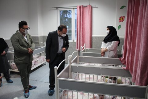 گزارش تصویری | مسئولین و مدیران کشور و استان از شیرخوارگاه امام علی(ع) بازدید کردند