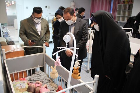 گزارش تصویری | مسئولین و مدیران کشور و استان از شیرخوارگاه امام علی(ع) بازدید کردند