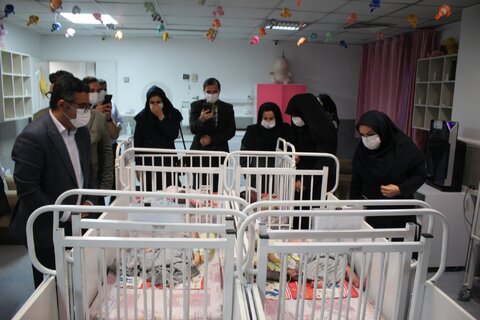 گزارش تصویری | مسئولین و مدیران کشور و استان از شیرخوارگاه امام علی(ع) بازدید کردند