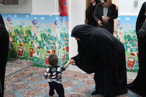 گزارش تصویری | مسئولین و مدیران کشور و استان از شیرخوارگاه امام علی(ع) بازدید کردند