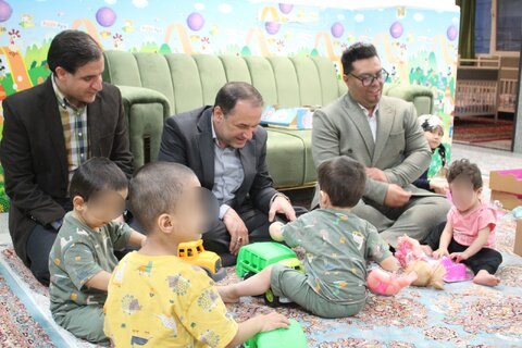 گزارش تصویری | مسئولین و مدیران کشور و استان از شیرخوارگاه امام علی(ع) بازدید کردند