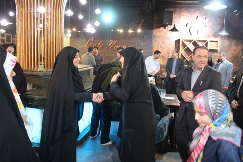 همزمان با ولادت حضرت معصومه (س) و در یک مراسم زیبای معنوی