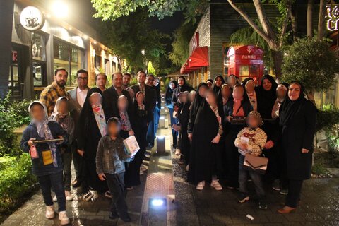 همزمان با ولادت حضرت معصومه (س) و در یک مراسم زیبای معنوی