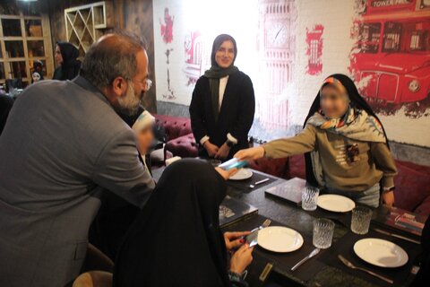 همزمان با ولادت حضرت معصومه (س) و در یک مراسم زیبای معنوی