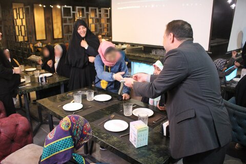 همزمان با ولادت حضرت معصومه (س) و در یک مراسم زیبای معنوی