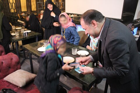 همزمان با ولادت حضرت معصومه (س) و در یک مراسم زیبای معنوی