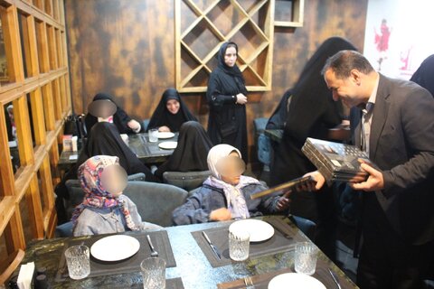 همزمان با ولادت حضرت معصومه (س) و در یک مراسم زیبای معنوی