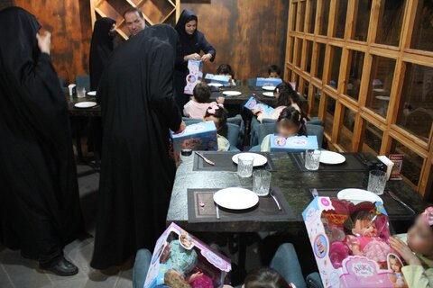 همزمان با ولادت حضرت معصومه (س) و در یک مراسم زیبای معنوی