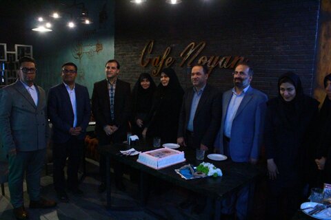 همزمان با ولادت حضرت معصومه (س) و در یک مراسم زیبای معنوی