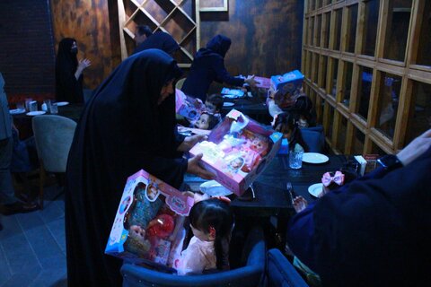 همزمان با ولادت حضرت معصومه (س) و در یک مراسم زیبای معنوی