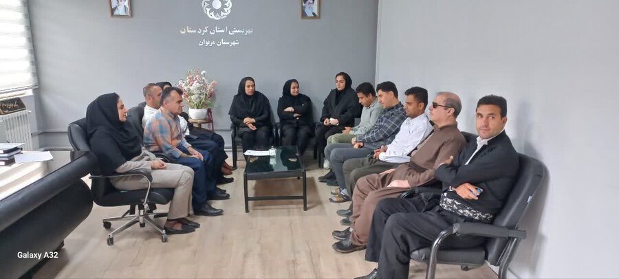 مریوان | برگزاری کمیته فرهنگی بهزیستی 