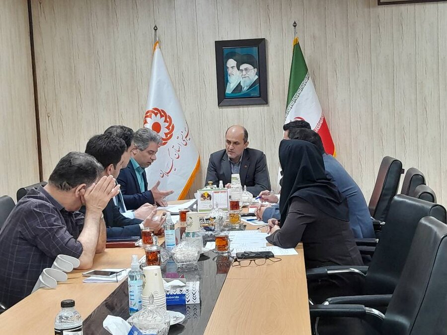 جلسه بررسی و نحوه جذب اعتبارات ، تملک ، دارائی و اسناد خزانه در بهزیستی گیلان برگزار شد