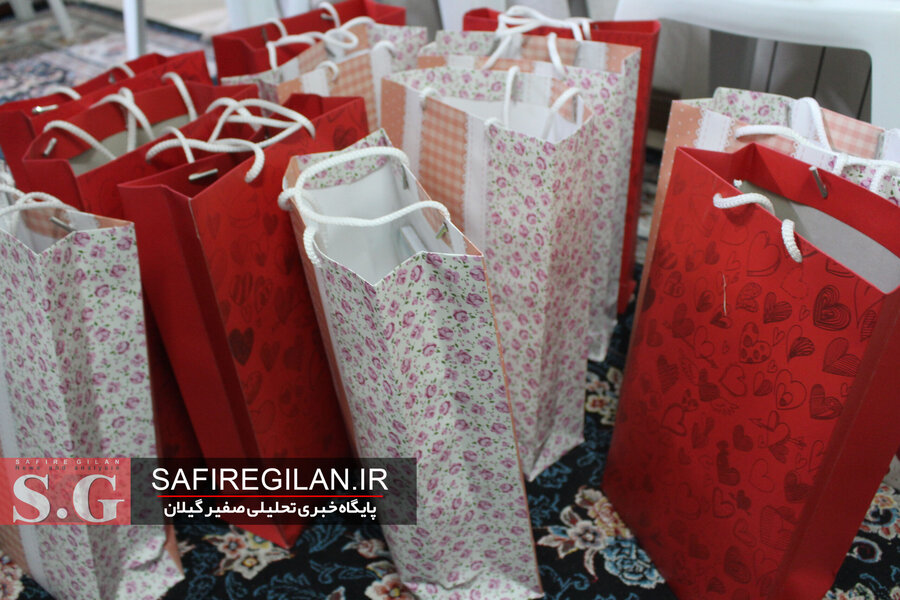 حضور مسئول بسیج جامعه زنان سپاه قدس گیلان در خانه شبانه روزی دخترانه شایگان