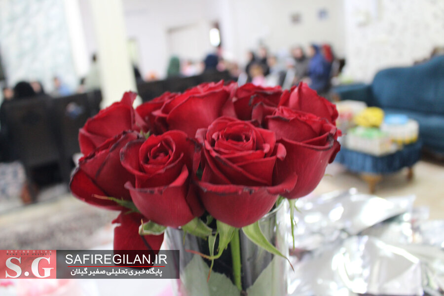 حضور مسئول بسیج جامعه زنان سپاه قدس گیلان در خانه شبانه روزی دخترانه شایگان