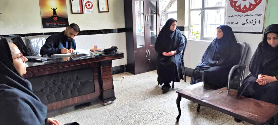 بازدید رئیس بهزیستی شاهین دژ از مرکز مثبت زندگی محمودآباد