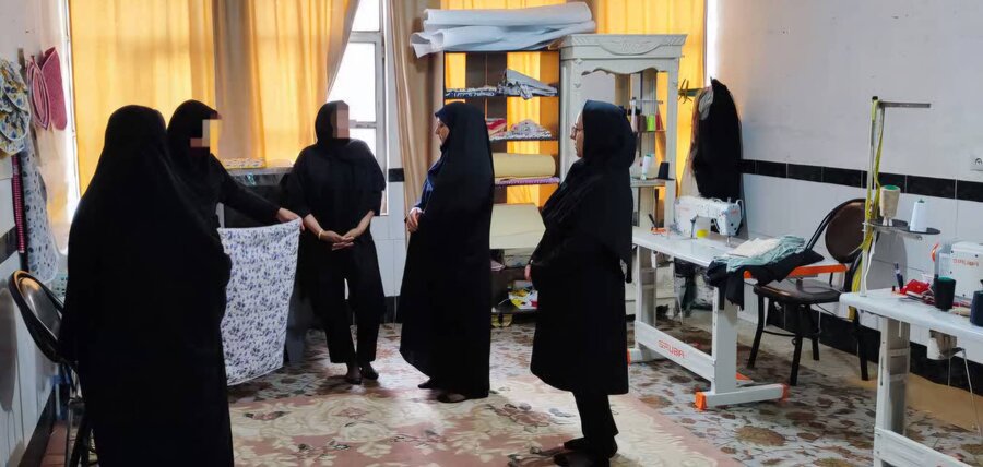 بازدید رئیس بهزیستی شاهین دژ از گروه همیار شهر محمودآباد