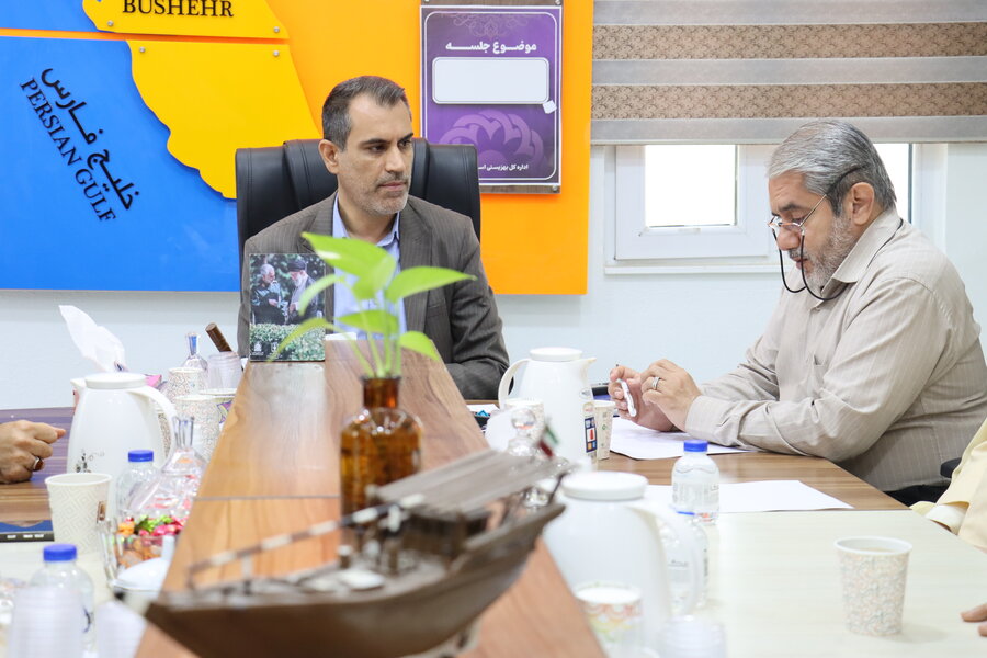 نخستین جلسه شورای فرهنگی و اقامه نماز بهزیستی استان بوشهر در سال جاری برگزار شد/ لزوم تدوین سند راهبردی فرهنگی سال جاری تأکید شد.