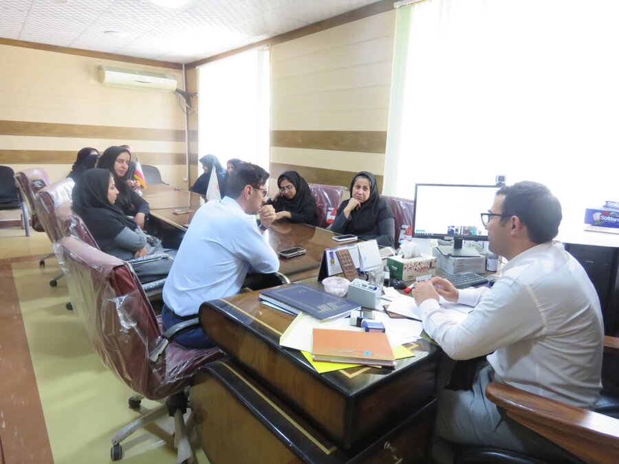 گرامیداشت ولادت با سعات حضرت معصومه( س) ، روز دختر و  روز روانشناس در بهزیستی کهگیلویه