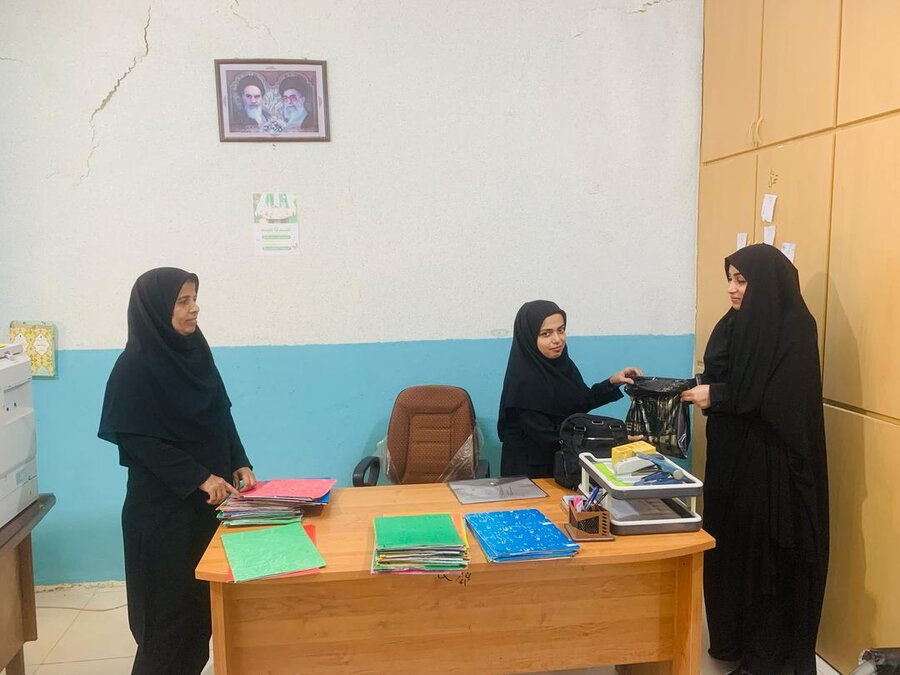 دیّر| تجلیل از بانوان شاغل در بهزیستی دیّر به مناسبت ولادت حضرت معصومه (س) و دهه کرامت