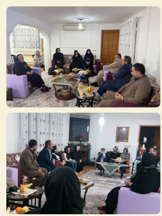 دیدار فرماندار انزلی از خانه شبانه روزی معصومین طاهر