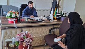 دیدار چهره به چهره رئیس بهزیستی سلماس با جامعه هدف
