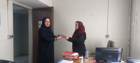 تجلیل از همکاران مرکز حضرت فاطمه (س)