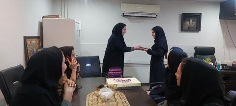 تجلیل از همکاران مرکز حضرت فاطمه (س)