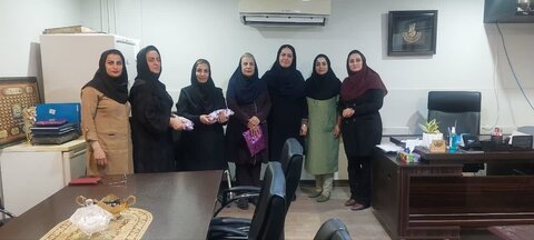 تجلیل از همکاران مرکز حضرت فاطمه (س)