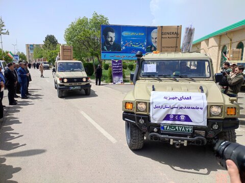 گزارش تصویری| آیین اهدای ویلچرهای برقی به توان خواهان تحت پوشش بهزیستی استان اردبیل