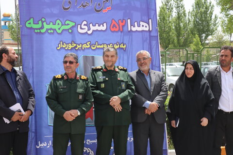 گزارش تصویری| آیین اهدای ویلچرهای برقی به توان خواهان تحت پوشش بهزیستی استان اردبیل