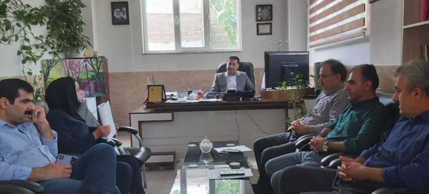 جلسه شورای اقامه نماز در اداره بهزیستی شهرستان بوکان