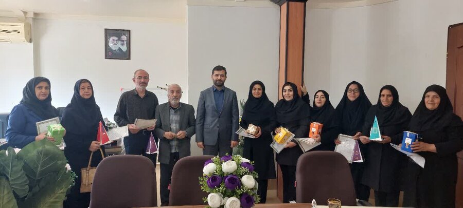 مراسم روز جهانی کار و کارگر در بهزیستی سلماس